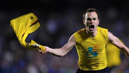 Andrés Iniesta, el padre de miles de niños