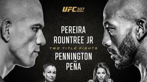 Cartel oficial del UFC 307