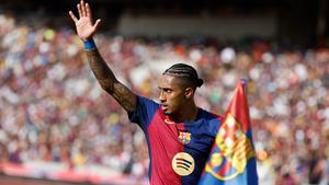 Raphinha: Nunca imaginé que podía ser capitán del Barça