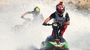 Sisena regata del Campionat de Catalunya de motos aquàtiques. LAmpolla (Baix Ebre).