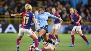 Derrota del Barça contra el Manchester City en el estreno en la Champions femenina 2024/25