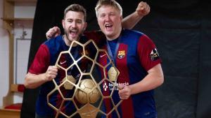 Pérez de Vargas y Nielsen, el auténtico muro del Barça