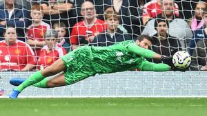 Alisson Becker, portero del Liverpool