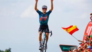 Pablo Castrillo vencedor de la etapa 12 de La Vuelta 2024