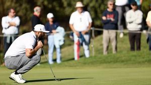 Rahm, durante la segunda jornada en Madrid