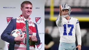 Brandon Aubrey, kicker de la NFL y exfutbolista de Toronto en la MLS