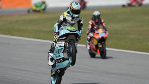 Ángel Piqueras en el Gran Premio de Cataluña de Motociclismo