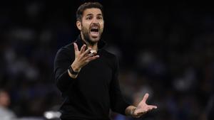 Cesc Fàbregas, en el duelo ante el Nápoles