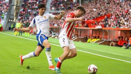 Resumen, goles y highlights del Real Sporting 1 - 0 Zaragoza de la jornada 7 de LaLiga Hypermotion