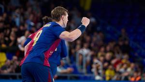 Carlsbogard, durante un partido