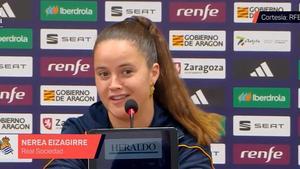 Nerea Eizagirre: No somos favoritas, pero será un reto