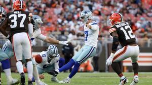 Acción del encuentro en Cleveland