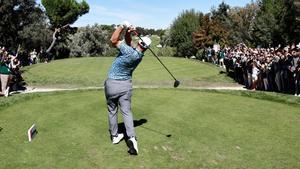 Jon Rahm, durante la tercera jornada
