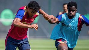 Así ha sido el entrenamiento del FC Barcelona