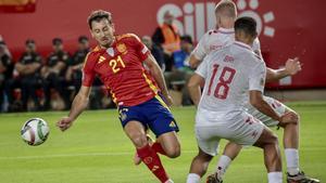 Una acción del España - Dinamarca