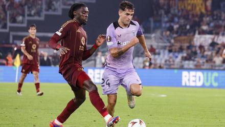 Resumen, goles y highlights del Roma 1 - 1 Athletic Club de la jornada 1 de la Europa League