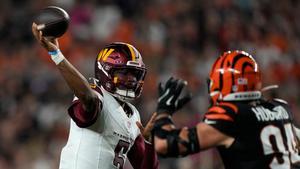 Los Commanders pasaron por enciuma de los Bengals de Burrow
