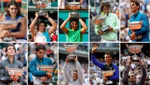Nadal, la leyenda que se forjó en París