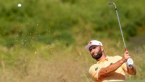 Rahm, durante una competición